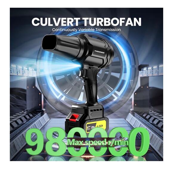 Yuquesen 21V Cordless Handheld
Leaf Blower. - Picture 9 of 9